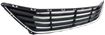 Hyundai Bumper Grille-Textured Black Shell w/ Chrome Insert, Plastic, Replacement REPH015326Q