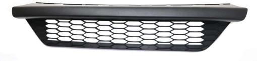 Honda Bumper Grille-Textured Gray, Plastic, Replacement REPH015328