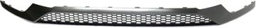 Bumper Grille, Sonata 15-17 Front Bumper Grille, Lower, Black, Sport Type, (Exc. Hybrid Model) - Capa, Replacement REPH015329Q