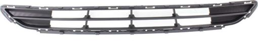 Hyundai Bumper Grille-Textured Gray, Plastic, Replacement REPH015331Q