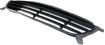 Hyundai Bumper Grille-Textured Gray, Plastic, Replacement REPH015335