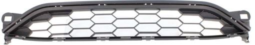 Honda Bumper Grille-Textured Black, Plastic, Replacement REPH015336