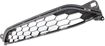 Honda Bumper Grille-Textured Black, Plastic, Replacement REPH015336