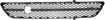 Infiniti Center Bumper Grille-Textured Gray, Plastic, Replacement REPI015301