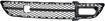 Infiniti Center Bumper Grille-Textured Black, Plastic, Replacement REPI015302