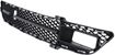 Infiniti Center Bumper Grille-Textured Black, Plastic, Replacement REPI015302