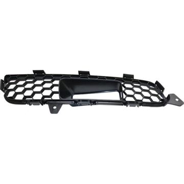 Infiniti Driver Side Bumper Grille-Textured Black, Plastic, Replacement REPI015502