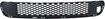 Jeep Center Bumper Grille-Black, Plastic, Replacement REPJ015302