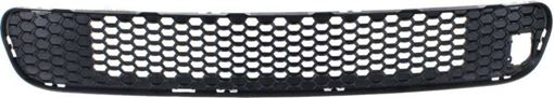 Jeep Center Bumper Grille-Black, Plastic, Replacement REPJ015302