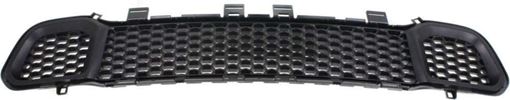 Bumper Grille, Cherokee 14-18 Front Bumper Grille, Textured, W/O Adaptive Cruise Control, (Exc. Trailhawk Model), Replacement REPJ015307