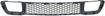 Jeep Center Bumper Grille-Black, Plastic, Replacement REPJ015309Q