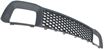 Jeep Center Bumper Grille-Black, Plastic, Replacement REPJ015309