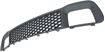 Jeep Center Bumper Grille-Black, Plastic, Replacement REPJ015309