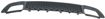 Jeep Center Bumper Grille-Black, Plastic, Replacement REPJ015309