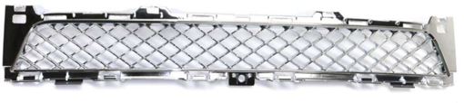 Bumper Grille, Xj 11-15 Front Bumper Grille, Center, Chrome, Replacement REPJ015310