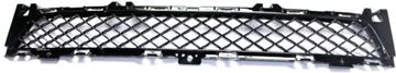 Jaguar Center Bumper Grille-Black, Plastic, Replacement REPJ015311