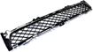 Jaguar Center Bumper Grille-Black, Plastic, Replacement REPJ015311