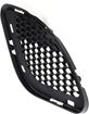 Jeep Driver Side Bumper Grille-Textured Black, Plastic, Replacement REPJ015502