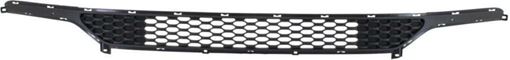 Kia Bumper Grille-Textured Black, Plastic, Replacement REPK015312