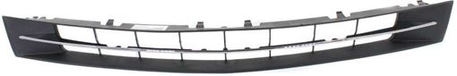 Lincoln Center Bumper Grille-Textured Black, Plastic, Replacement REPL015303