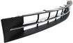 Lincoln Center Bumper Grille-Textured Black, Plastic, Replacement REPL015303