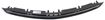 Lincoln Center Bumper Grille-Textured Black, Plastic, Replacement REPL015303