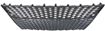 Lexus Bumper Grille-Gray, Plastic, Replacement REPL015320