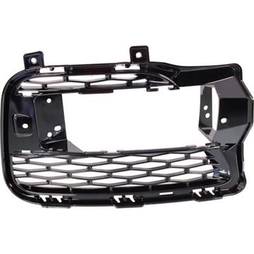 Land Rover Front, Driver Side Bumper Grille-Primed, Plastic, Replacement REPL015510