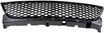 Mazda Center Bumper Grille-Black, Plastic, Replacement REPM015309