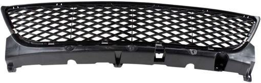 Mazda Center Bumper Grille-Black, Plastic, Replacement REPM015309