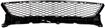 Mazda Center Bumper Grille-Black, Plastic, Replacement REPM015309