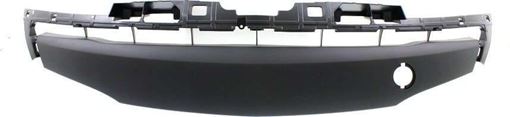 Mazda Center Bumper Grille-Textured Gray, Plastic, Replacement REPM015312