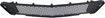 Mercedes Benz Center Bumper Grille-Black, Plastic, Replacement REPM015314