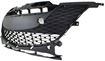 Mazda Center Bumper Grille-Textured Gray, Plastic, Replacement REPM015317