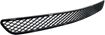 Mercedes Benz Center Bumper Grille-Textured Black, Plastic, Replacement REPM015321