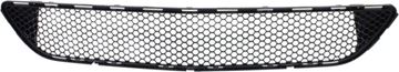 Mercedes Benz Center Bumper Grille-Textured Black, Plastic, Replacement REPM015325