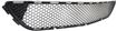 Mercedes Benz Center Bumper Grille-Textured Black, Plastic, Replacement REPM015325