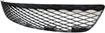 Center Bumper Grille Replacement-Textured Black, Plastic, Replacement REPM015326