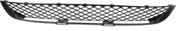 Mercedes Benz Center Bumper Grille-Textured Black, Plastic, Replacement REPM015328