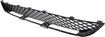 Mercedes Benz Center Bumper Grille-Textured Black, Plastic, Replacement REPM015328