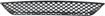 Mercedes Benz Center Bumper Grille-Textured Black, Plastic, Replacement REPM015328