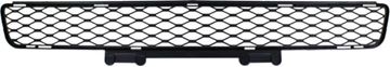 Mercedes Benz Center Bumper Grille-Textured Black, Plastic, Replacement REPM015330