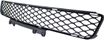 Mercedes Benz Center Bumper Grille-Textured Black, Plastic, Replacement REPM015330