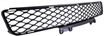 Mercedes Benz Center Bumper Grille-Textured Black, Plastic, Replacement REPM015330