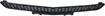 Mercedes Benz Center Bumper Grille-Textured Black, Plastic, Replacement REPM015330