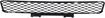 Mercedes Benz Center Bumper Grille-Textured Black, Plastic, Replacement REPM015330