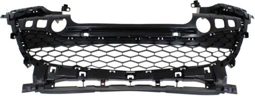 Mazda Bumper Grille-Textured Gray, Plastic, Replacement REPM015331Q