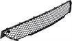 Mercedes Benz Center Bumper Grille-Black, Plastic, Replacement REPM015332