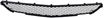 Mercedes Benz Center Bumper Grille-Black, Plastic, Replacement REPM015332