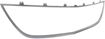 Mazda Bumper Grille-Silver, Plastic, Replacement REPM015337